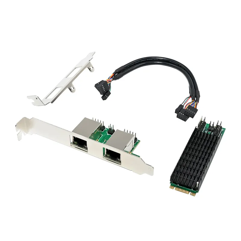 IRD-M2E-7371, placa de rede 2,5gbe rj45, 2 portas — foto 2 de 7