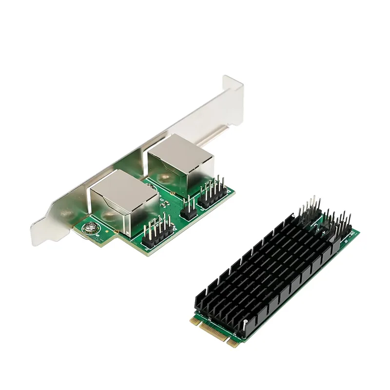 IRD-M2E-7371, placa de rede 2,5gbe rj45, 2 portas — foto 5 de 7