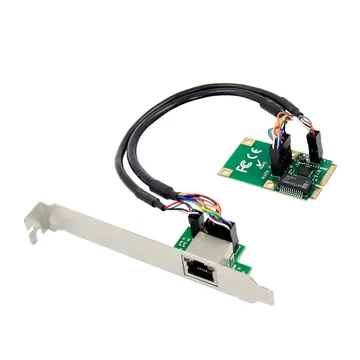 IRD-MPCIE-7227, placa de rede 1gbe rj45, 1 porta