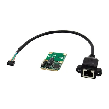 IRD-MPCIE-7237, placa de rede 1gbe rj45, 1 porta
