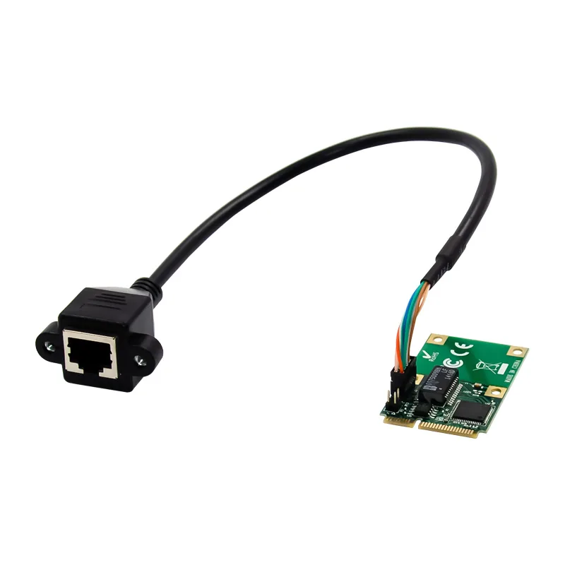 IRD-MPCIE-7237, placa de rede 1gbe rj45, 1 porta — foto 2 de 3