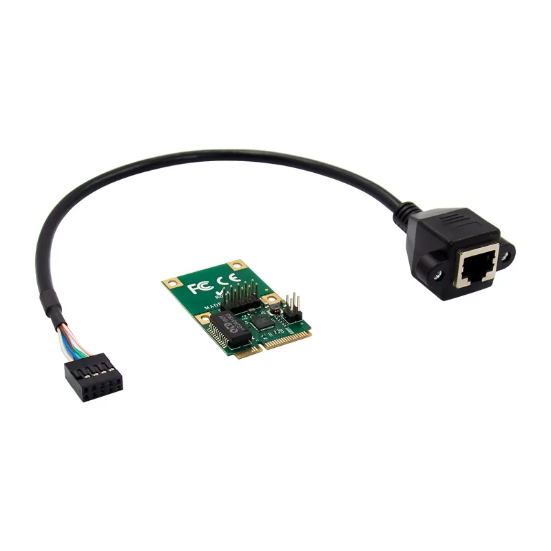 IRD-MPCIE-7240, placa de rede 1gbe rj45, 1 porta — foto 2 de 5