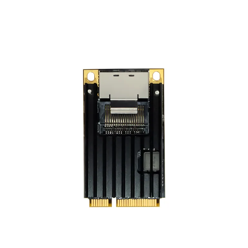 IRD-MPCIE-7243, placa de rede 1gbe sfp, 2 portas — foto 2 de 5