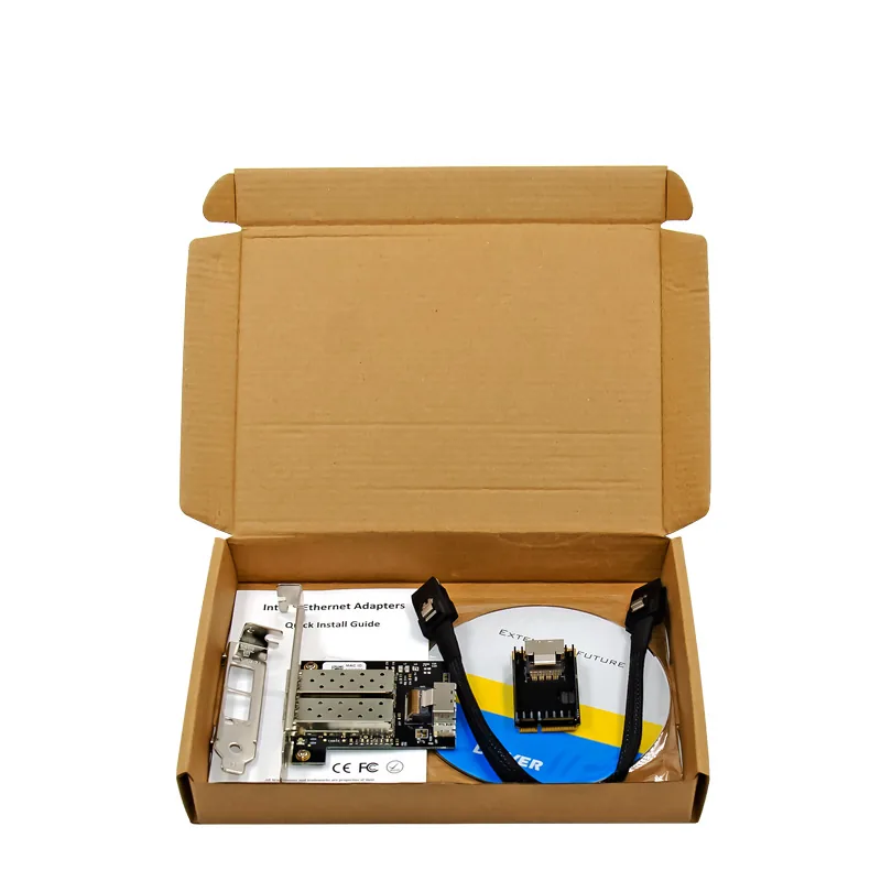 IRD-MPCIE-7243, placa de rede 1gbe sfp, 2 portas — foto 5 de 5