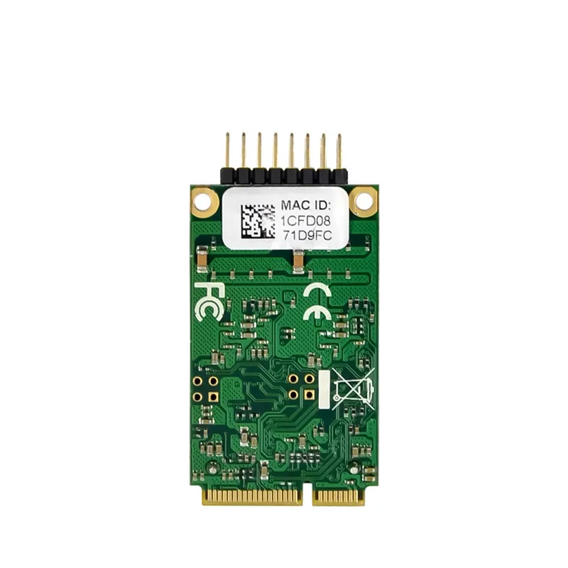 IRD-MPCIE-7247, placa de rede 1gbe rj45, 2 portas — foto 4 de 5