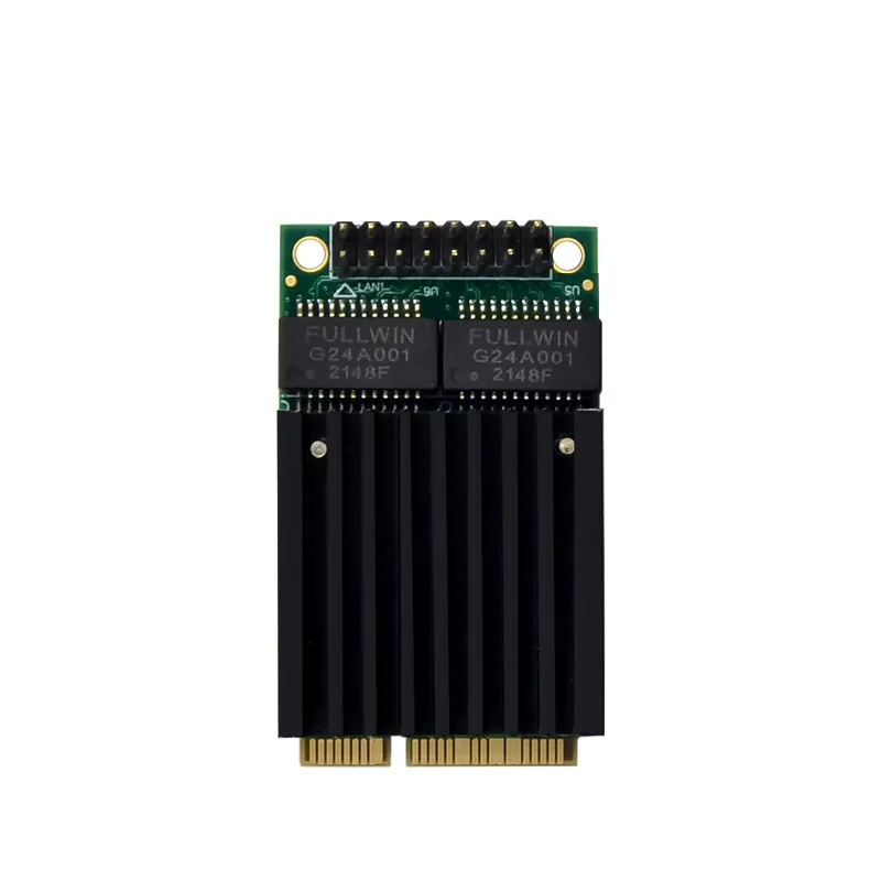 IRD-MPCIE-7302, placa de rede 1gbe rj45, 2 portas — foto 4 de 5