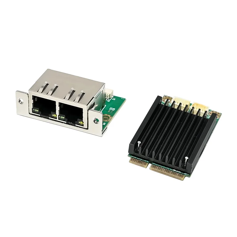 IRD-MPCIE-7360, placa de rede 2,5gbe rj45, 2 portas — foto 2 de 6