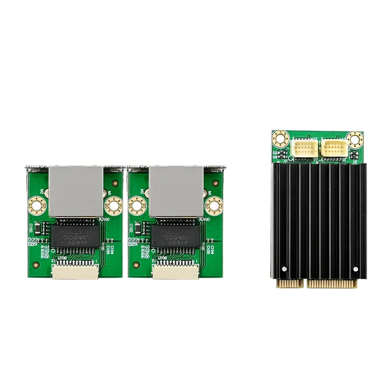 IRD-MPCIE-7361, placa de rede 2,5gbe rj45, 2 portas — foto 3 de 6