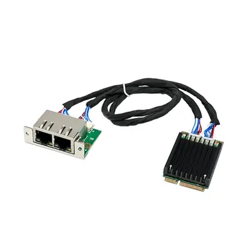 IRD-MPCIE-7362, placa de rede 1gbe rj45, 2 portas