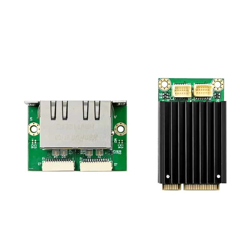 IRD-MPCIE-7362, placa de rede 1gbe rj45, 2 portas — foto 3 de 6