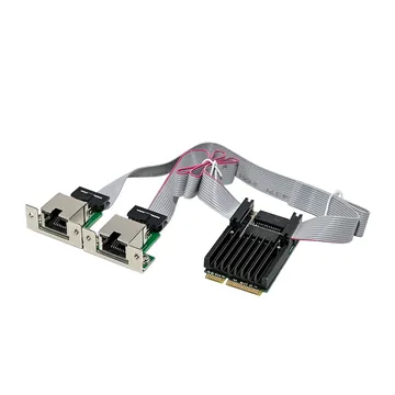 IRD-MPCIE-7364, placa de rede 1gbe rj45, 2 portas
