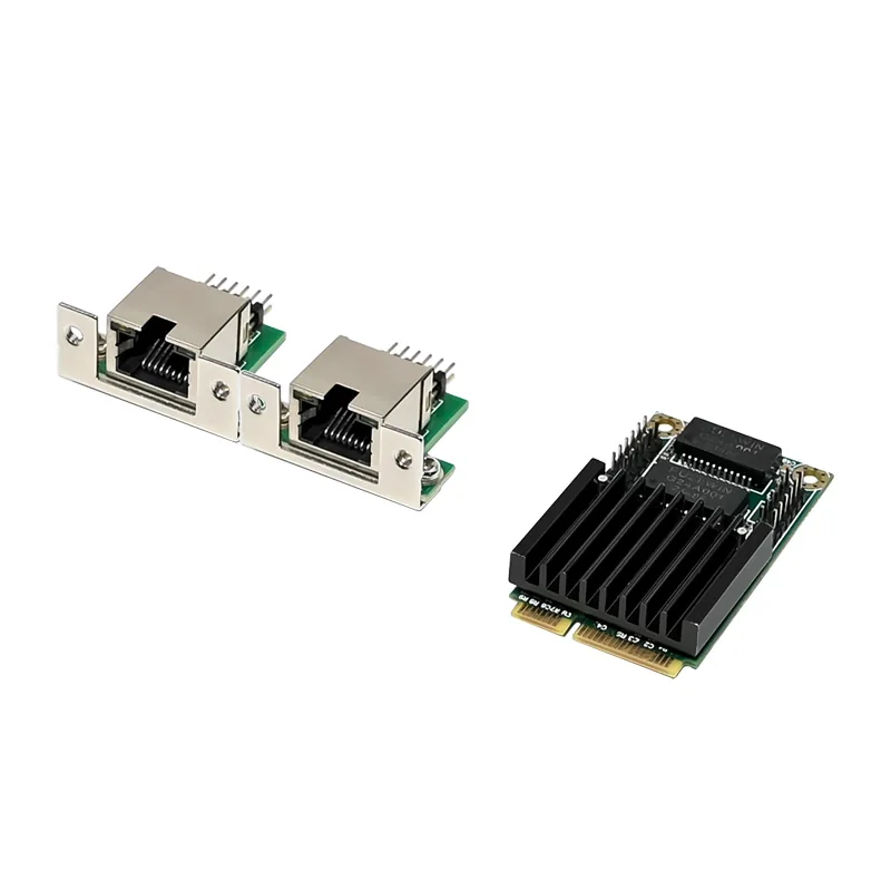 IRD-MPCIE-7364, placa de rede 1gbe rj45, 2 portas — foto 2 de 6
