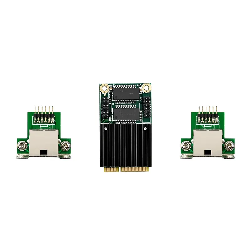 IRD-MPCIE-7364, placa de rede 1gbe rj45, 2 portas — foto 3 de 6