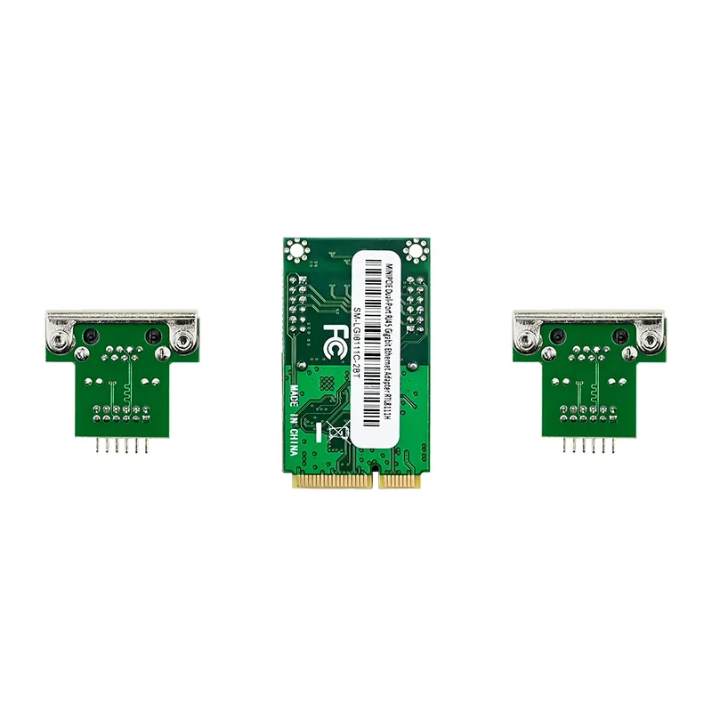 IRD-MPCIE-7364, placa de rede 1gbe rj45, 2 portas — foto 4 de 6