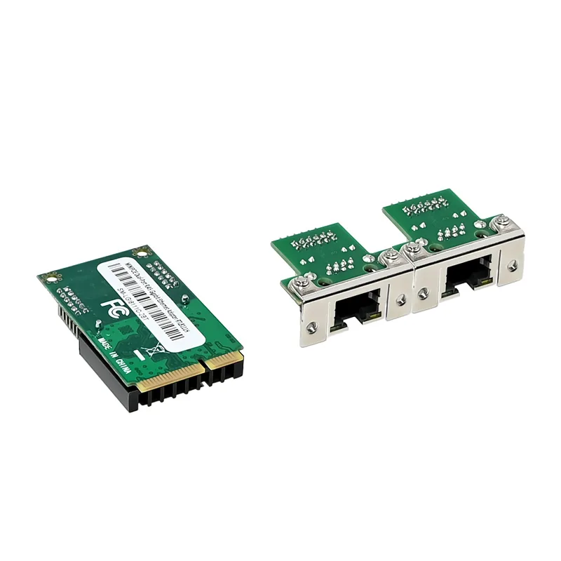IRD-MPCIE-7364, placa de rede 1gbe rj45, 2 portas — foto 6 de 6