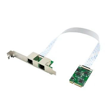 IRD-MPCIE-7367, placa de rede 2,5gbe rj45, 2 portas