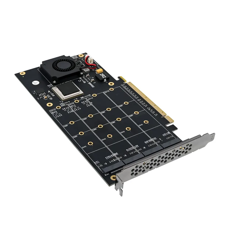 IRD-NVME16E-5110, placa nvme para 4 ssds m.2 22110 — foto 5 de 9