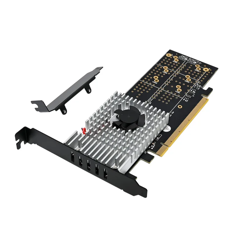 IRD-NVME16E-5111, placa nvme para 4 ssds m.2 2280 — foto 2 de 9