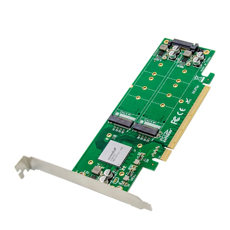 IRD-NVME16E-530, placa nvme para 4 ssds m.2 2280 — foto 2 de 6