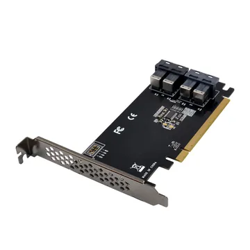 IRD-NVME16E-568, placa nvme u.2 sff-8643, 4 portas
