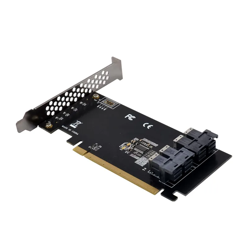 IRD-NVME16E-568, placa nvme u.2 sff-8643, 4 portas — foto 4 de 7