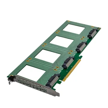 IRD-NVME16E-584, placa nvme u.2 sff-8639, 4 portas