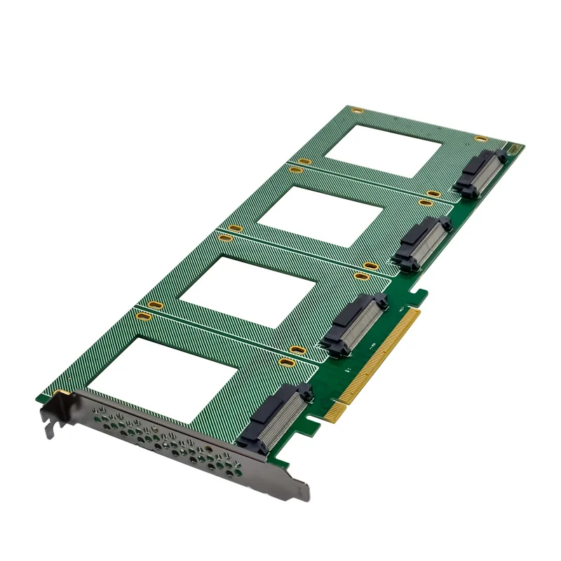 IRD-NVME16E-584, placa nvme u.2 sff-8639, 4 portas