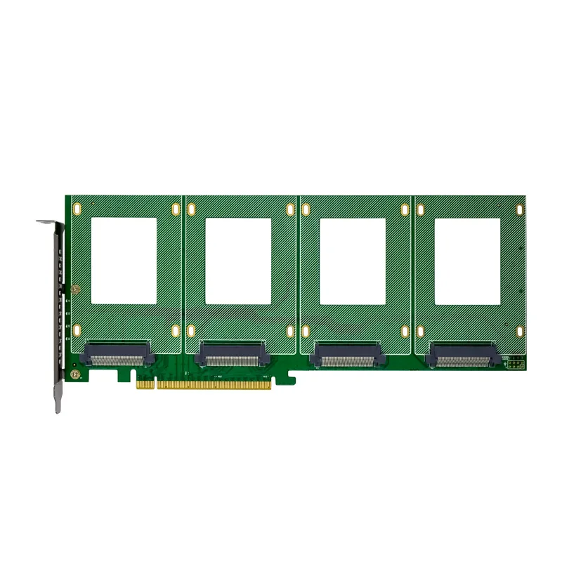 IRD-NVME16E-584, placa nvme u.2 sff-8639, 4 portas — foto 2 de 6