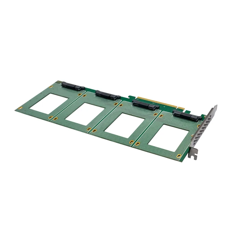 IRD-NVME16E-584, placa nvme u.2 sff-8639, 4 portas — foto 3 de 6