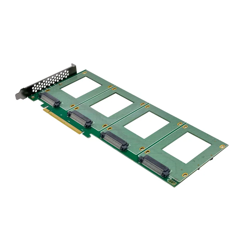 IRD-NVME16E-584, placa nvme u.2 sff-8639, 4 portas — foto 4 de 6
