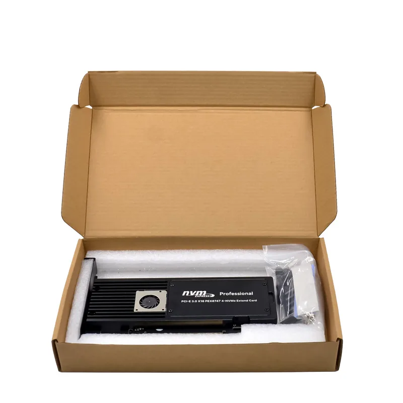 IRD-NVME16E-599, placa nvme para 4 ssds m.2 2280 — foto 10 de 10