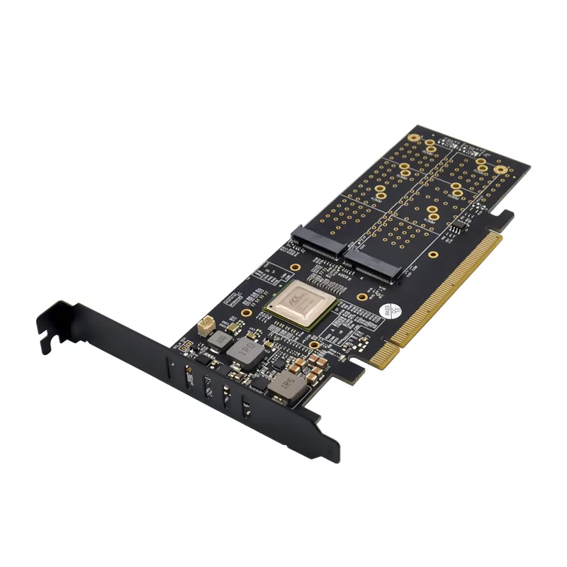 IRD-NVME16E-599, placa nvme para 4 ssds m.2 2280 — foto 2 de 10