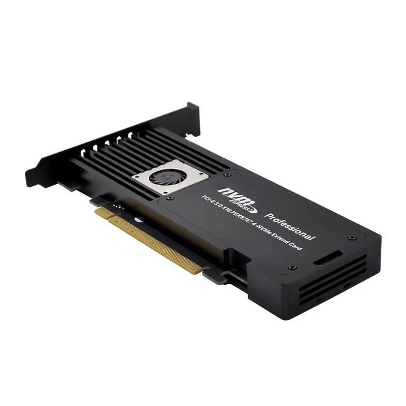 IRD-NVME16E-599, placa nvme para 4 ssds m.2 2280 — foto 4 de 10