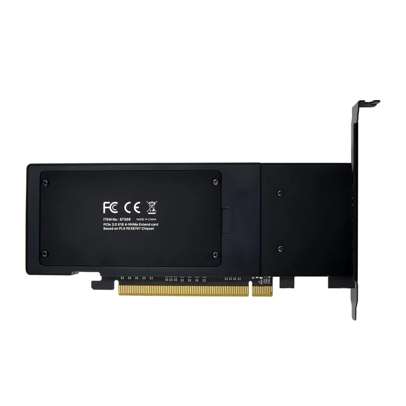 IRD-NVME16E-599, placa nvme para 4 ssds m.2 2280 — foto 8 de 10