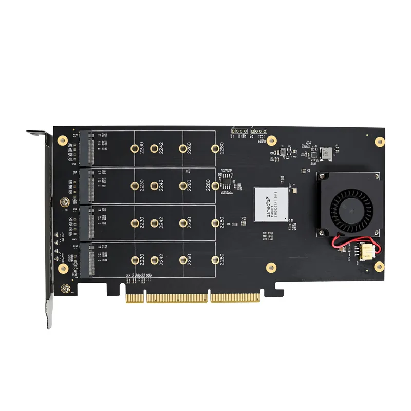 IRD-NVME8E-5106, placa nvme para 4 ssds m.2 2280 — foto 3 de 9