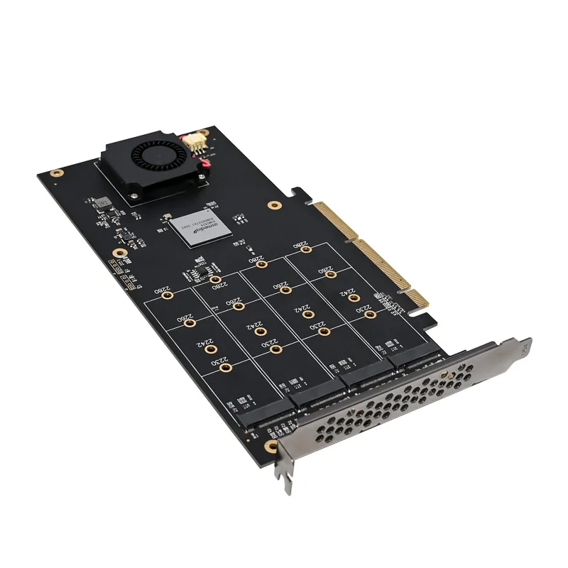 IRD-NVME8E-5106, placa nvme para 4 ssds m.2 2280 — foto 5 de 9