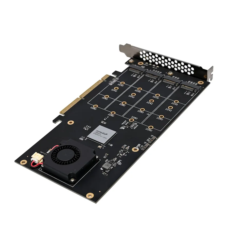 IRD-NVME8E-5106, placa nvme para 4 ssds m.2 2280 — foto 7 de 9