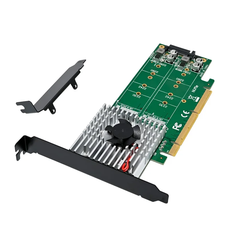 IRD-NVME8E-5107, placa nvme para 2 ssds m.2 2280 — foto 2 de 9