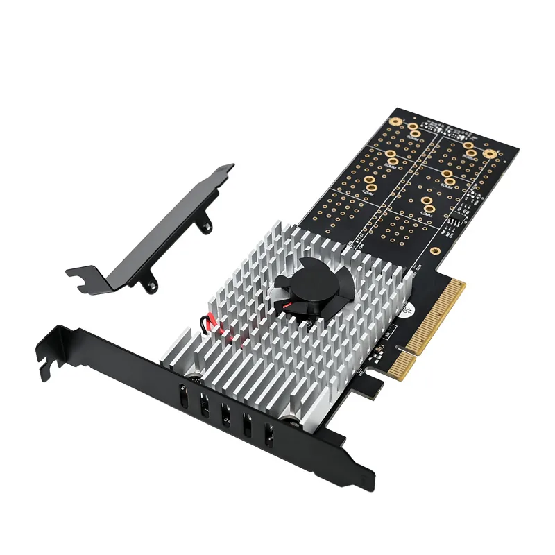 IRD-NVME8E-5112, placa nvme para 4 ssds m.2 2280 — foto 2 de 9