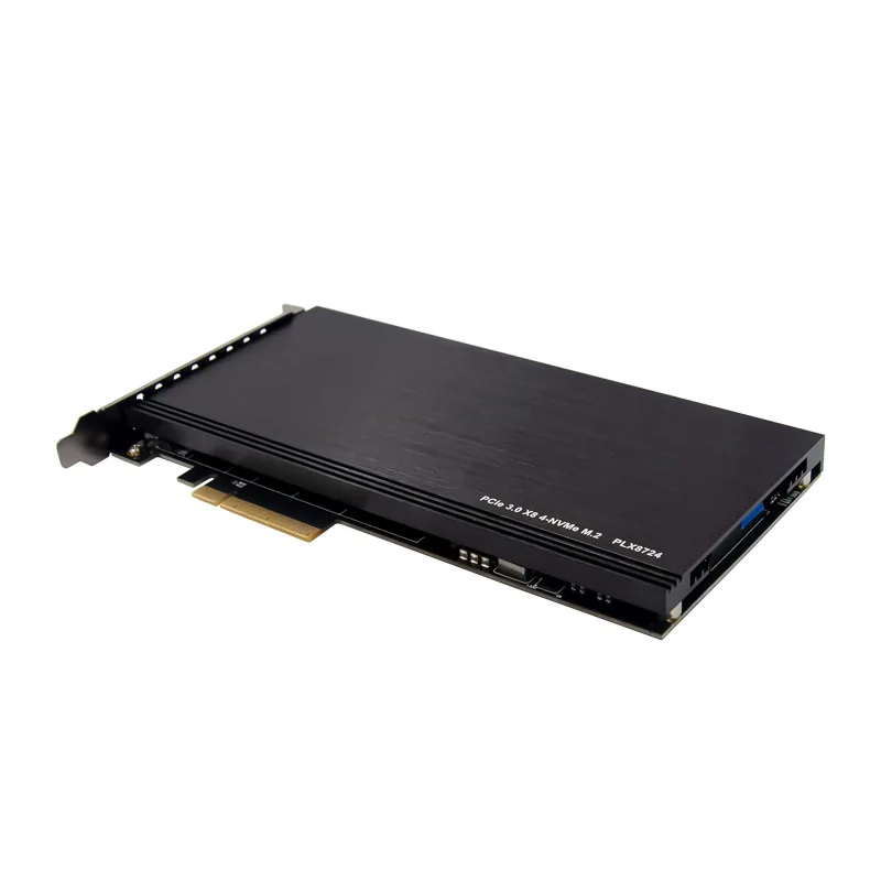 IRD-NVME8E-535, placa nvme para 4 ssds m.2 22110 — foto 5 de 8
