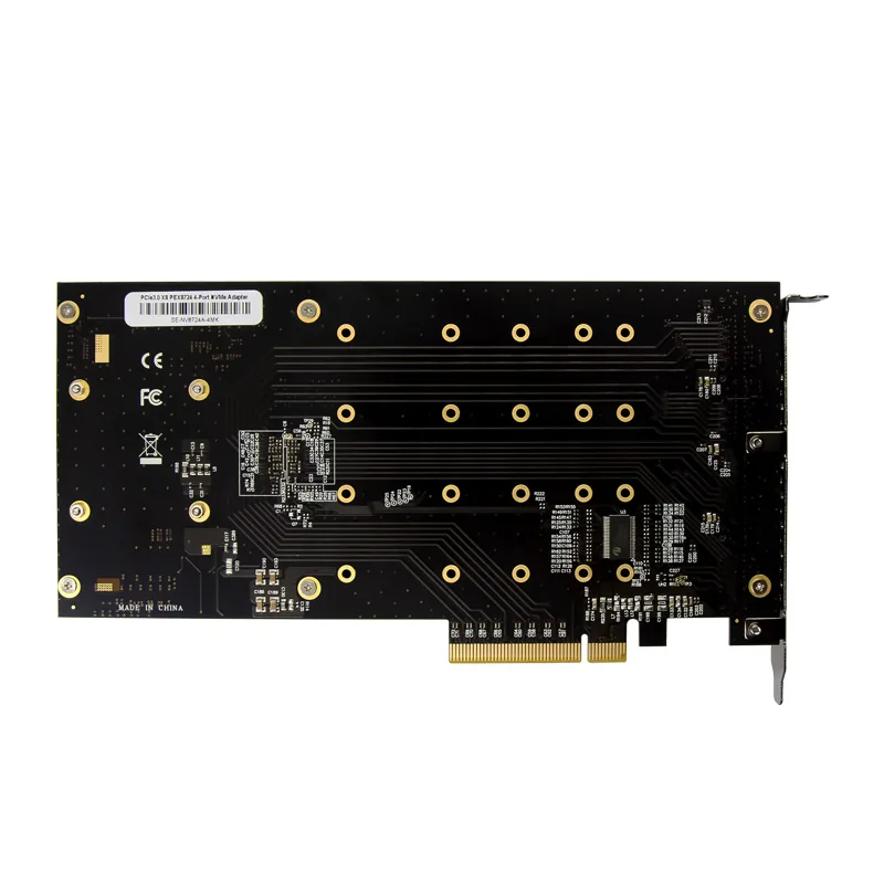 IRD-NVME8E-535, placa nvme para 4 ssds m.2 22110 — foto 6 de 8