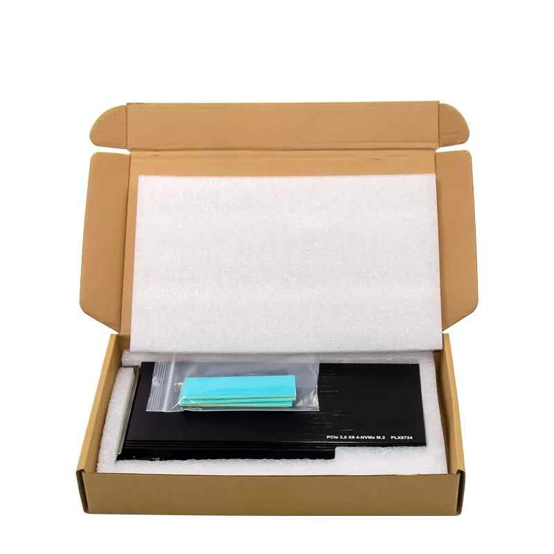 IRD-NVME8E-535, placa nvme para 4 ssds m.2 22110 — foto 8 de 8
