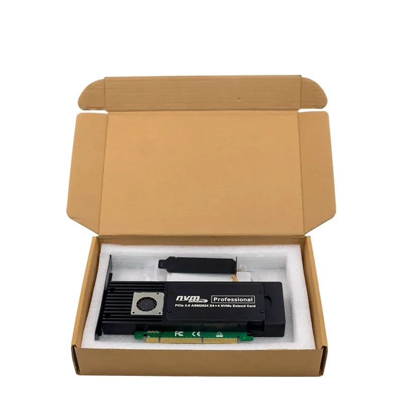 IRD-NVME8E-560, placa nvme para 4 ssds m.2 2280 — foto 8 de 8