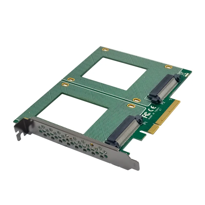 IRD-NVME8E-572, placa nvme u.2 sff-8639, 2 portas