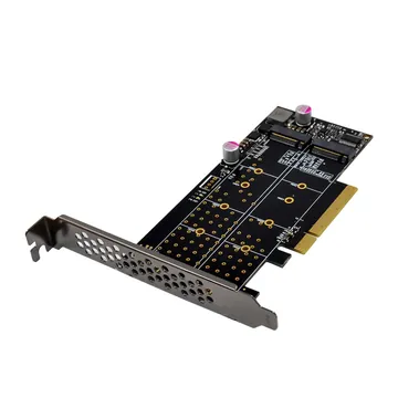 IRD-NVME8E-573, placa nvme para 2 ssds m.2 22110