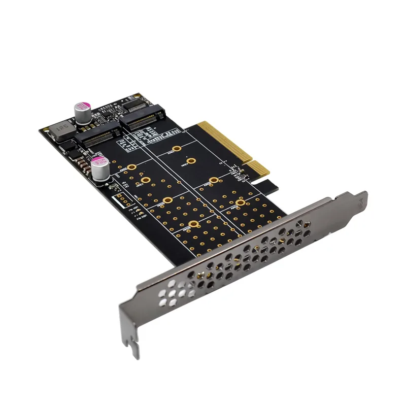 IRD-NVME8E-573, placa nvme para 2 ssds m.2 22110 — foto 3 de 7