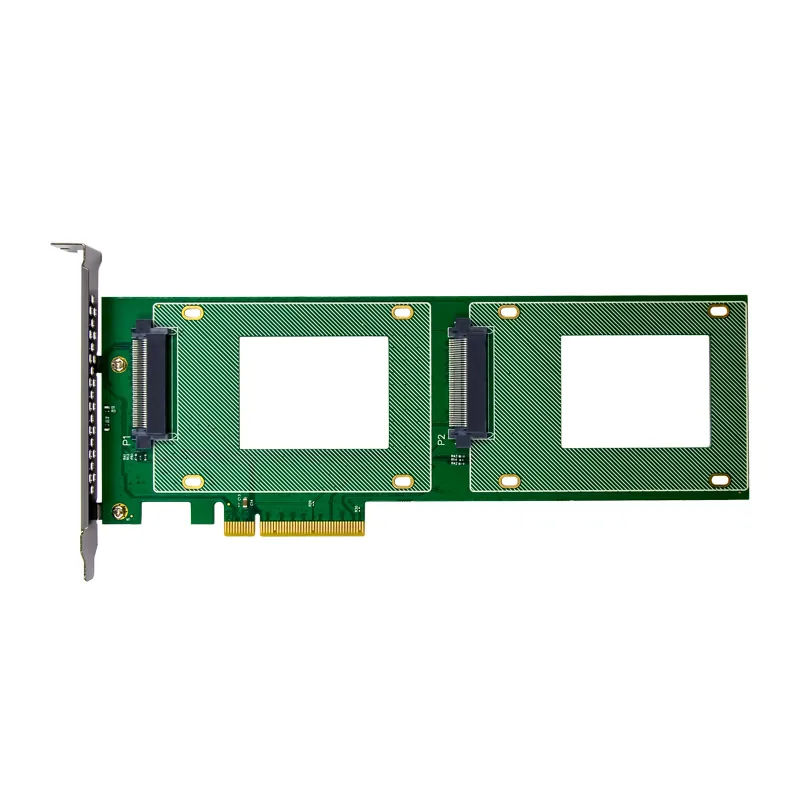 IRD-NVME8E-584, placa nvme u.2 sff-8639, 2 portas — foto 2 de 7