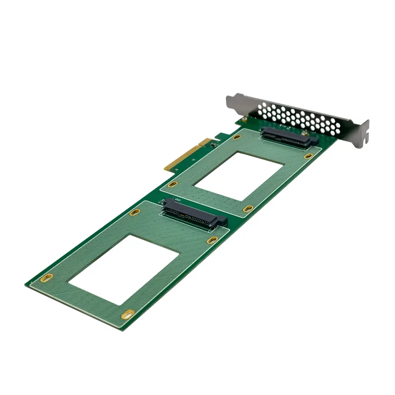 IRD-NVME8E-584, placa nvme u.2 sff-8639, 2 portas — foto 5 de 7