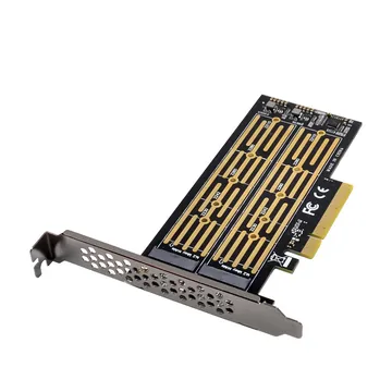IRD-NVME8E-589, placa nvme para 2 ssds m.2 2280