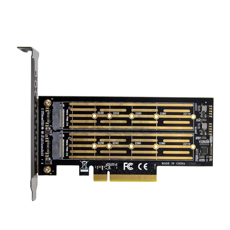 IRD-NVME8E-589, placa nvme para 2 ssds m.2 2280 — foto 2 de 6